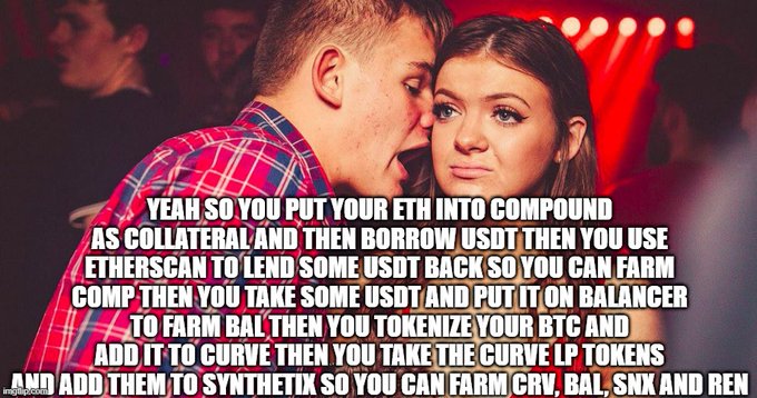 explaining DeFi to fiance explaining DeFi to fiance